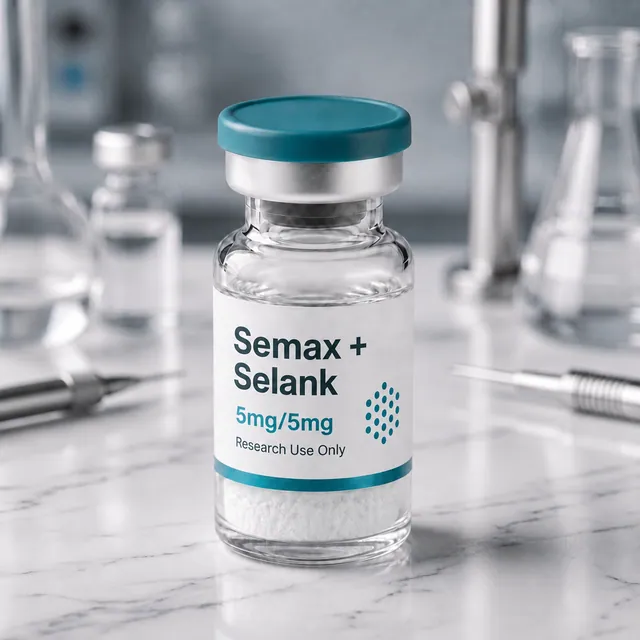 Semax + Selank blend vial