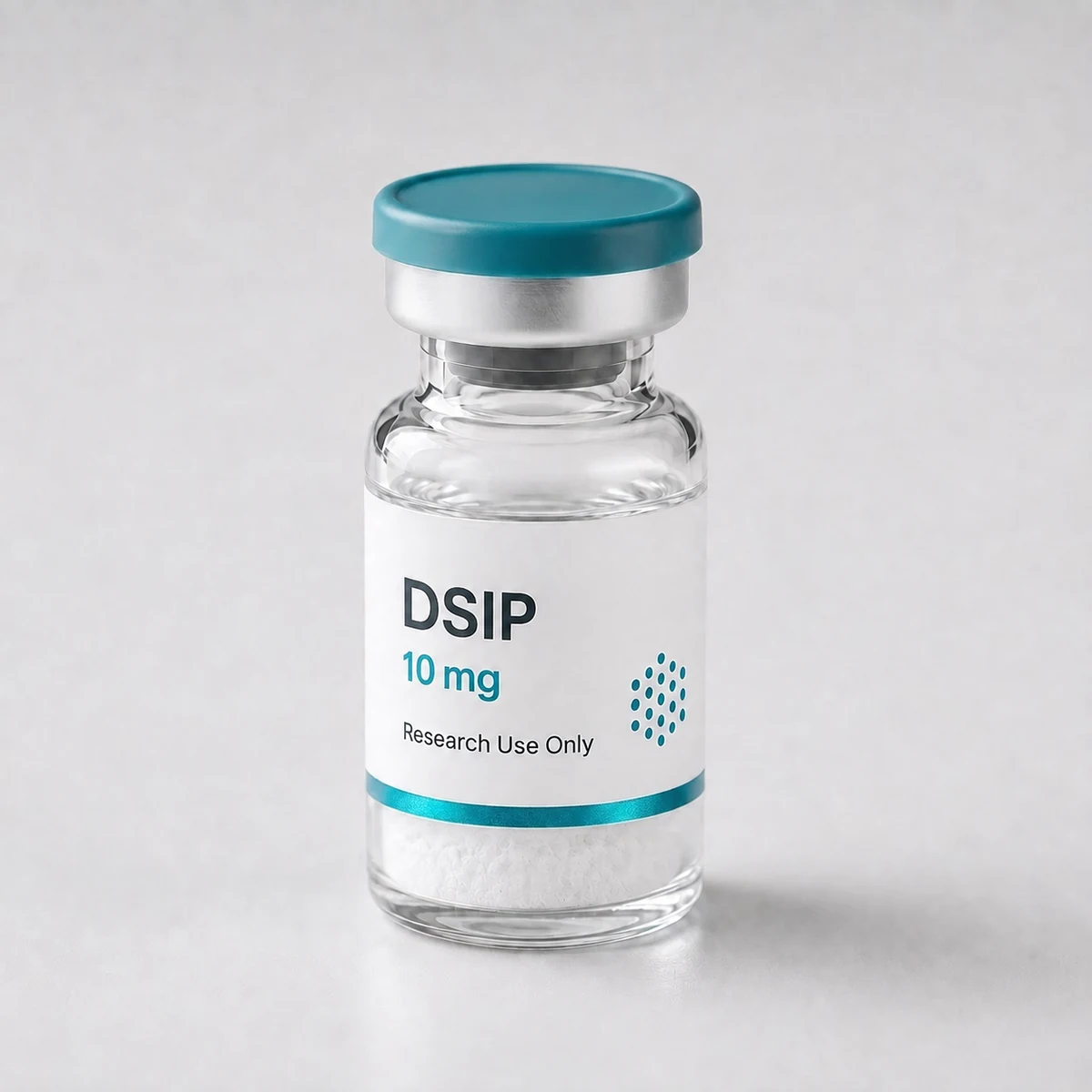 DSIP (Delta Sleep-Inducing Peptide) vial, mock product photograph