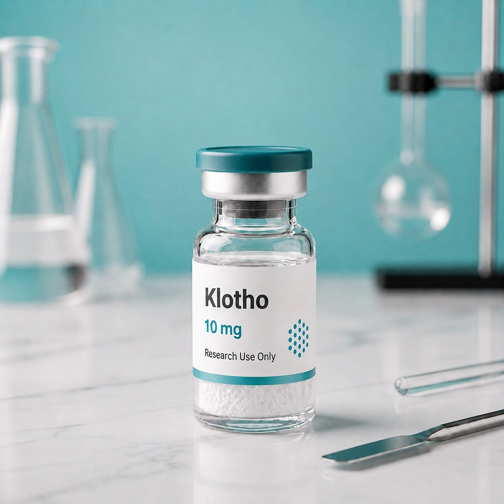 Klotho, mock product photograph