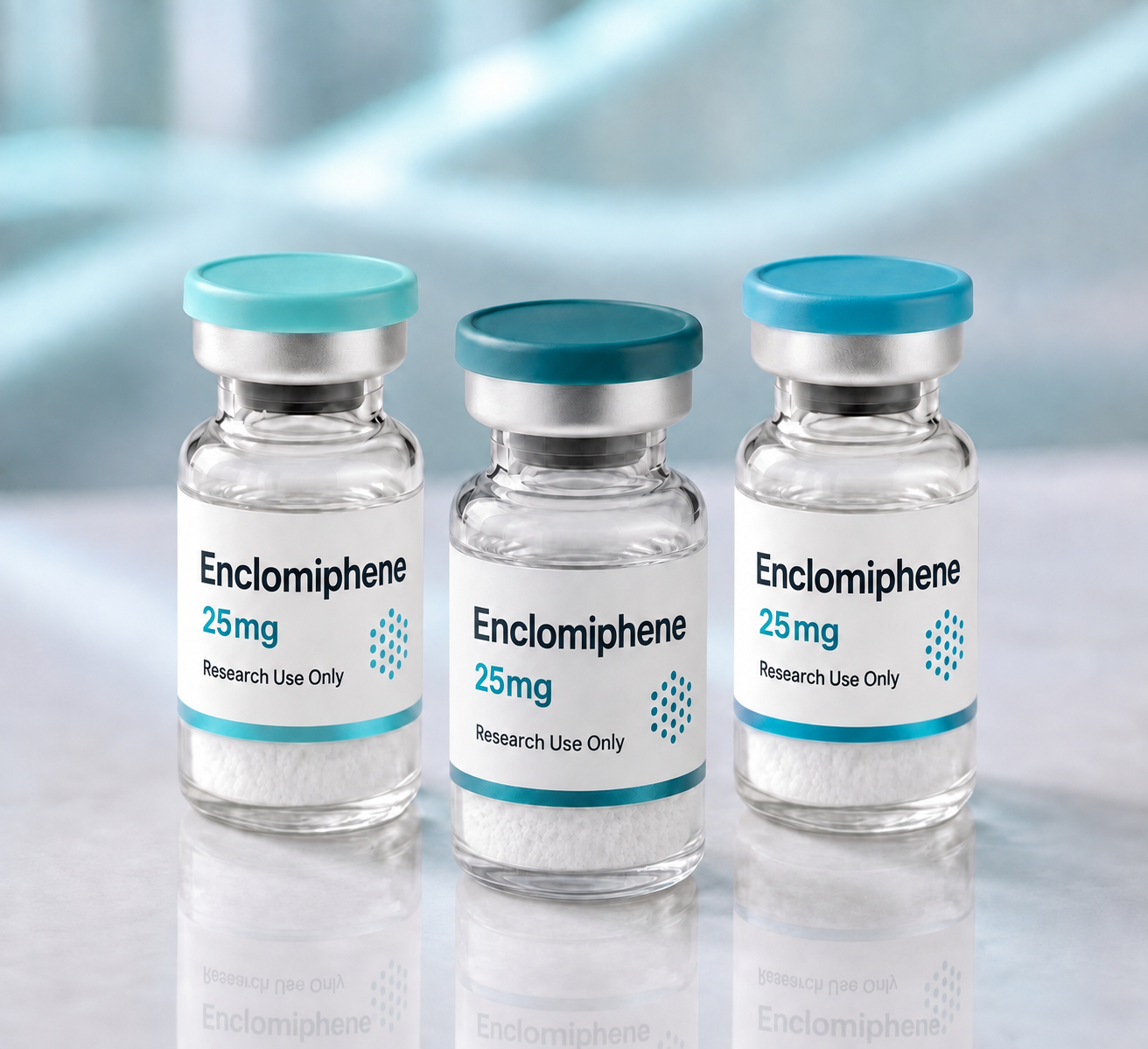 Enclomiphene, mock product photograph