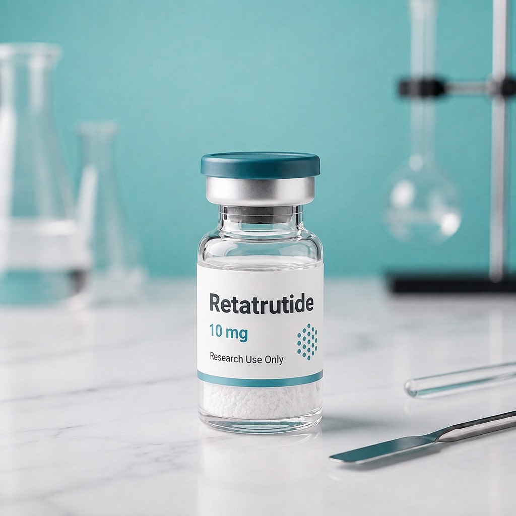 Retatrutide, mock product photograph