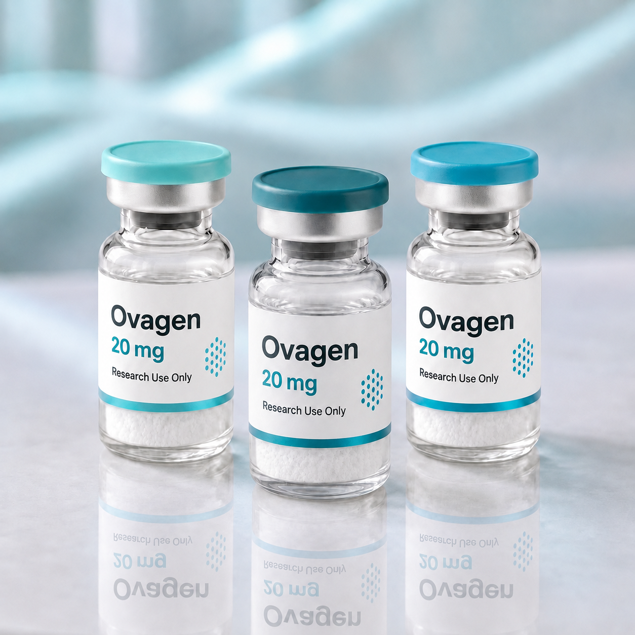 Ovagen, mock product photograph