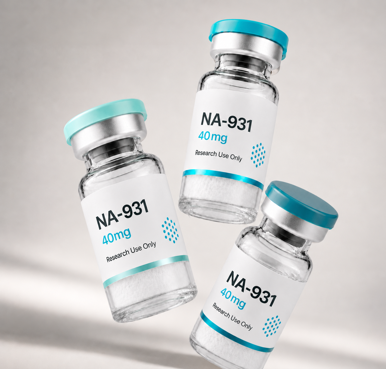 NA-931 vial, mock product photograph, view 3