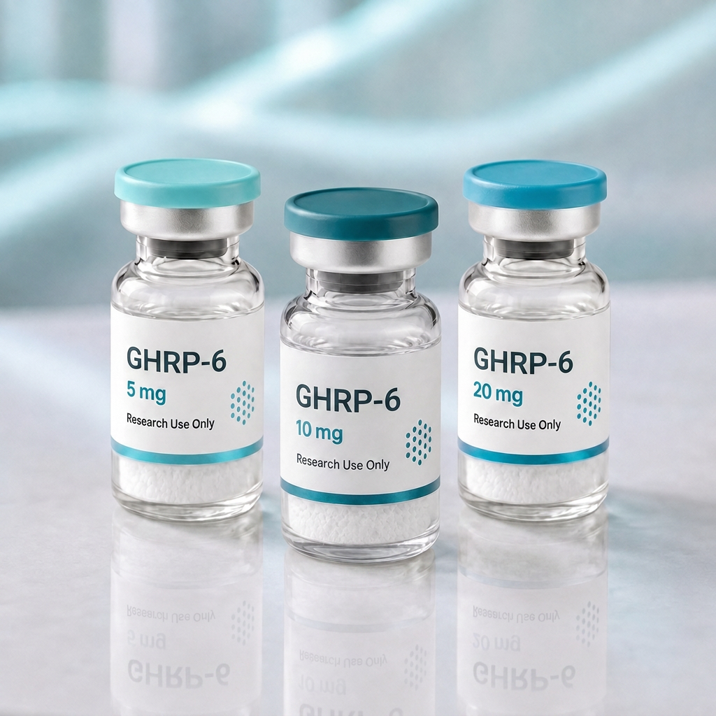GHRP-6, mock product photograph