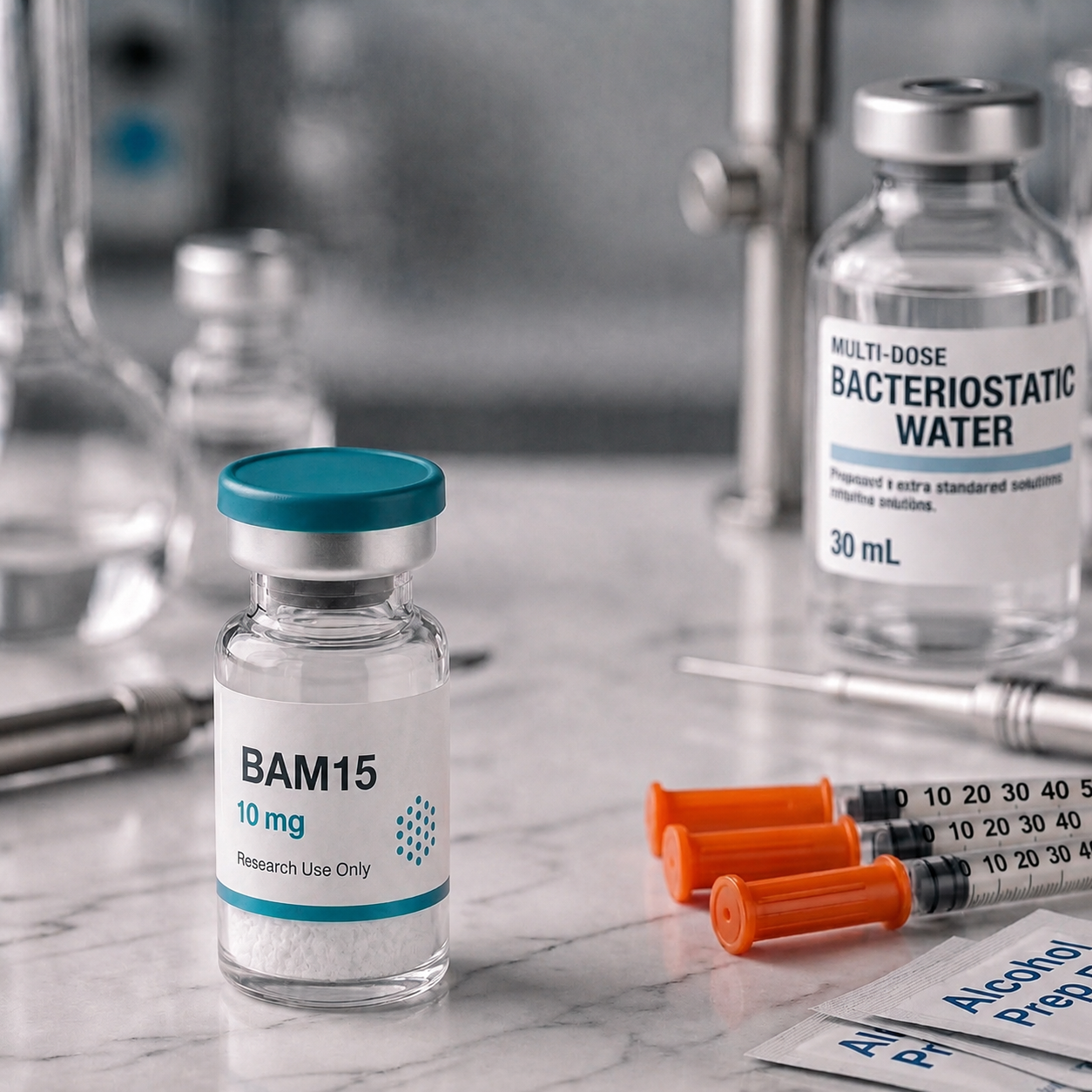 BAM15, mock product photograph
