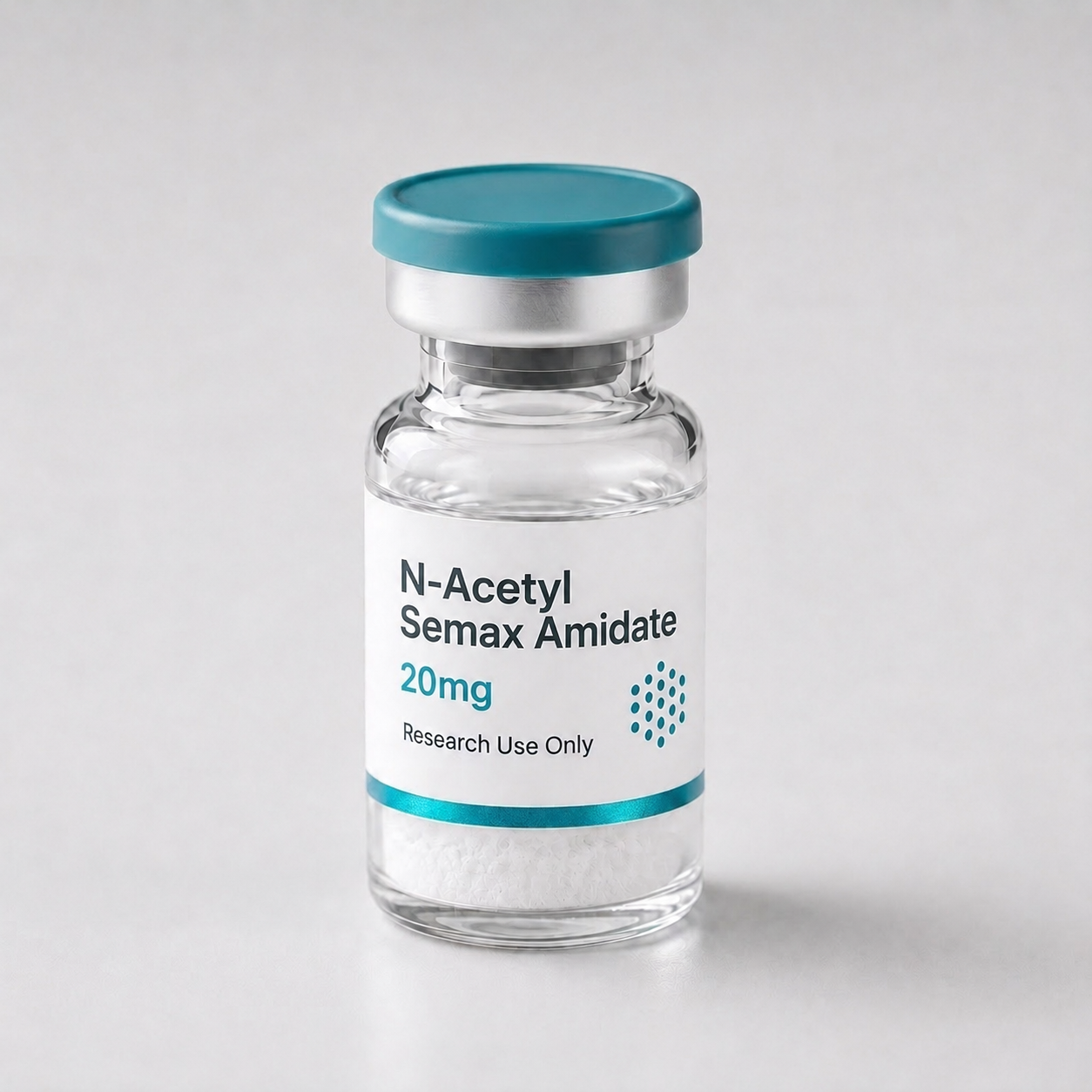 N-Acetyl Semax Amidate vial, mock product photograph