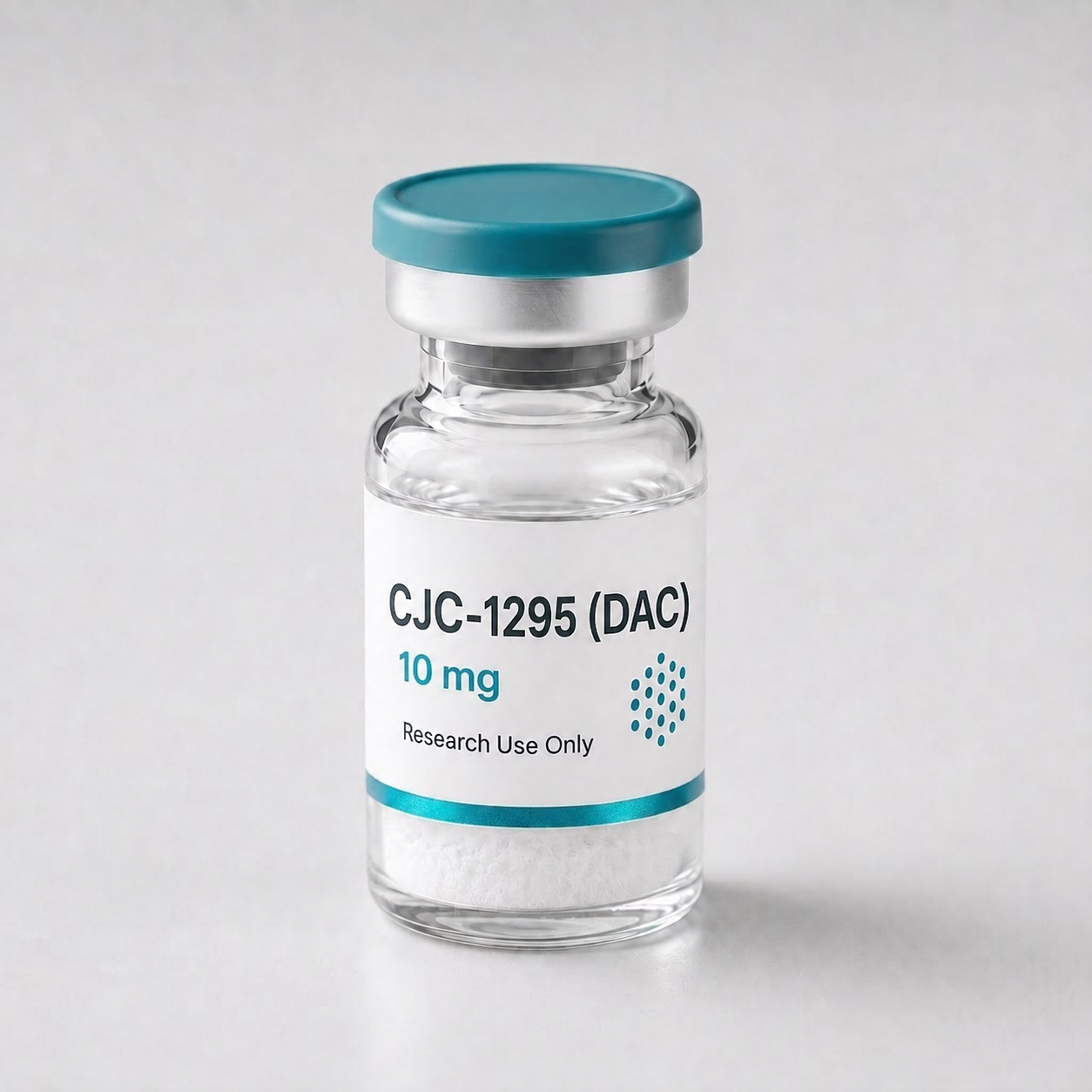CJC-1295 with DAC vial, mock product photograph