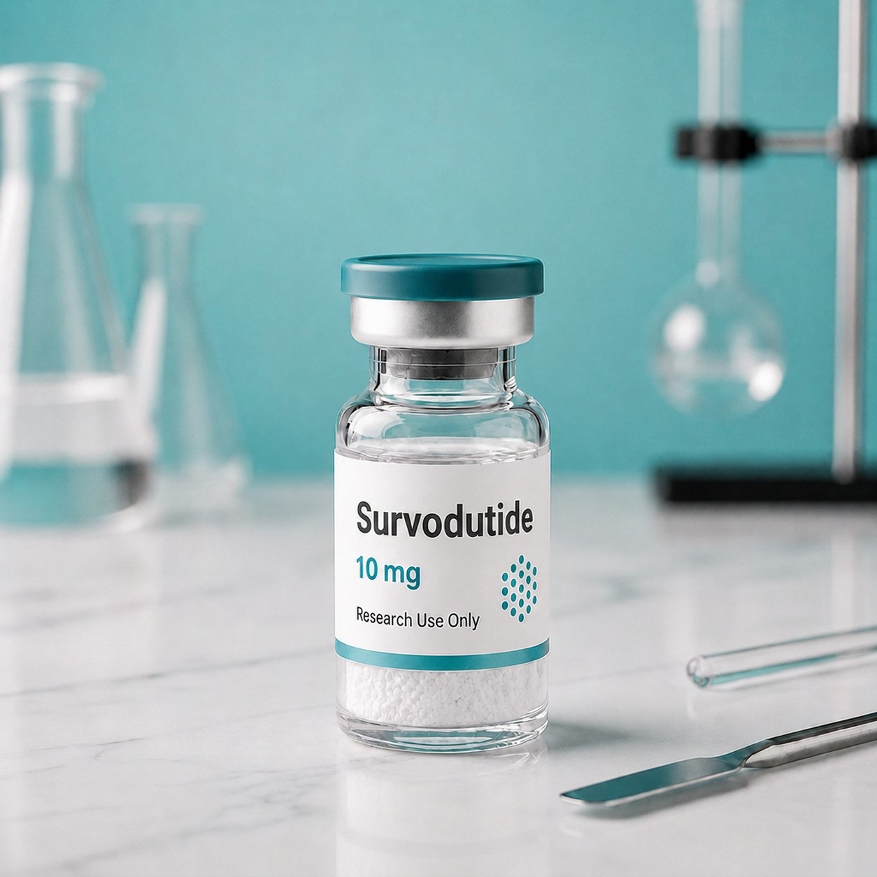 Survodutide, mock product photograph