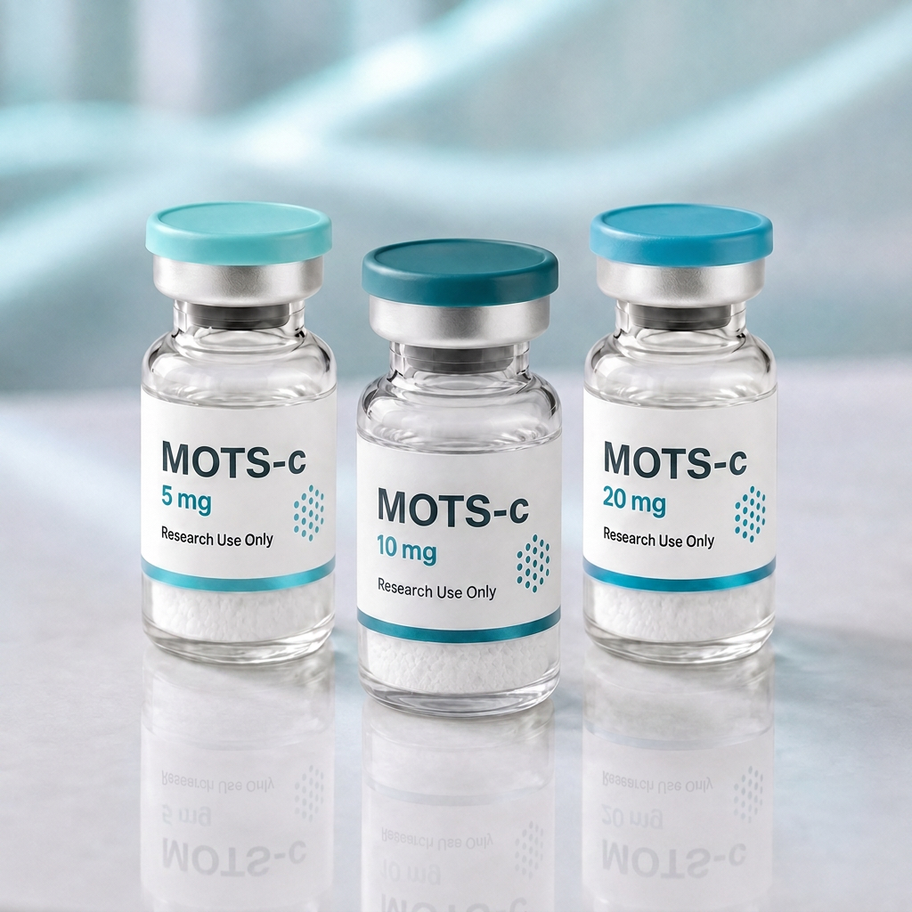 MOTS-c, mock product photograph