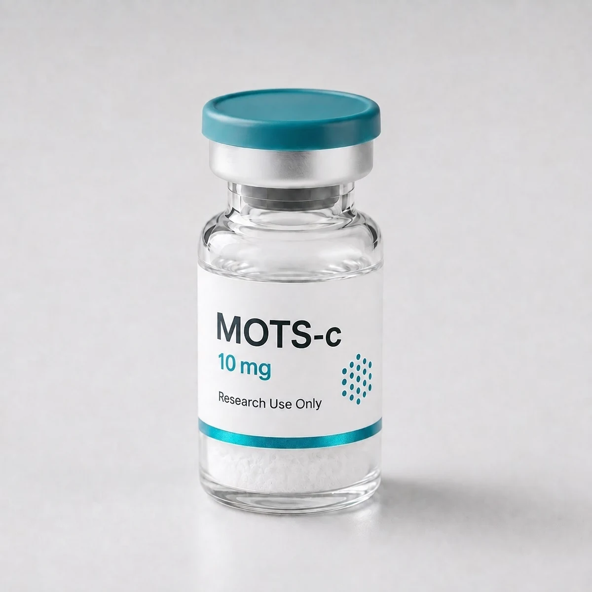 MOTS-c vial, mock product photograph