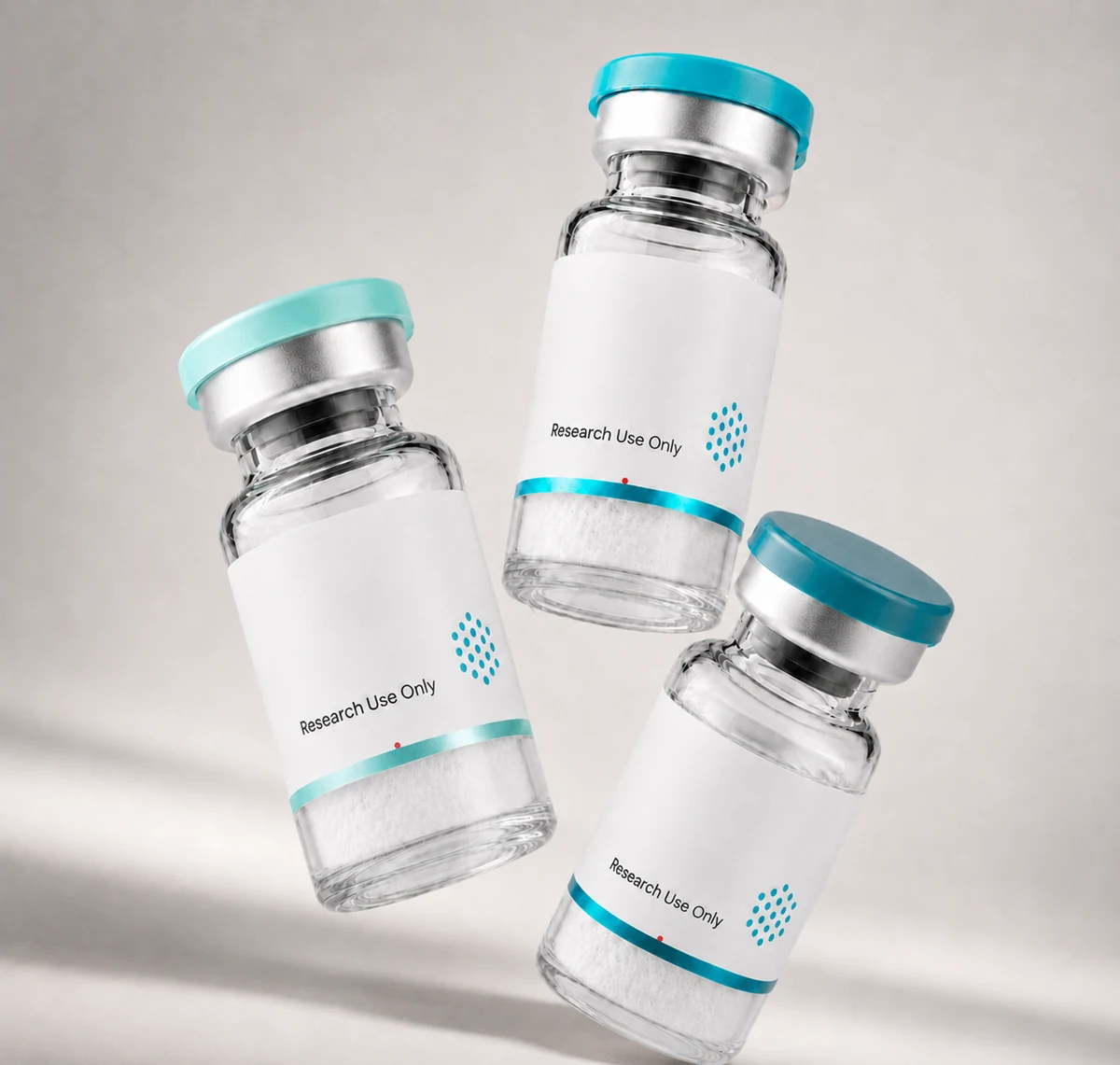 N-Acetyl Epitalon Amidate vial, mock product photograph, view 3