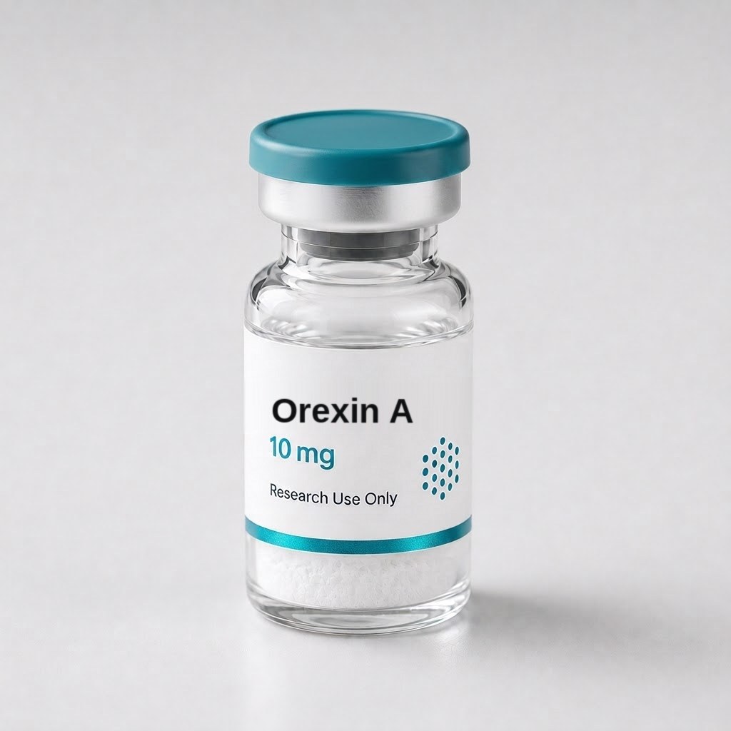 Orexin A vial, mock product photograph