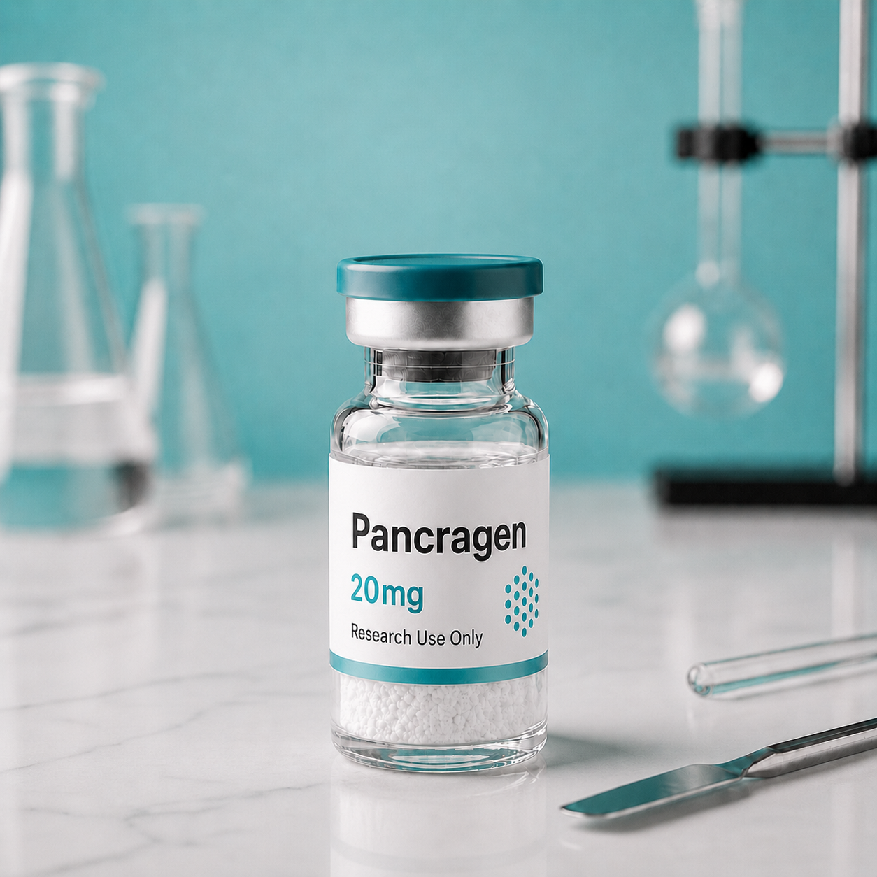 Pancragen, mock product photograph