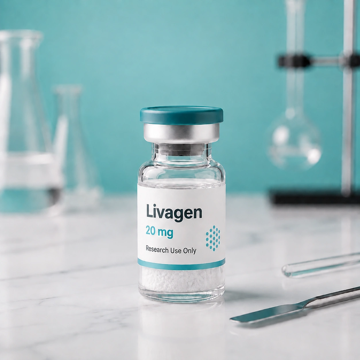 Livagen, mock product photograph