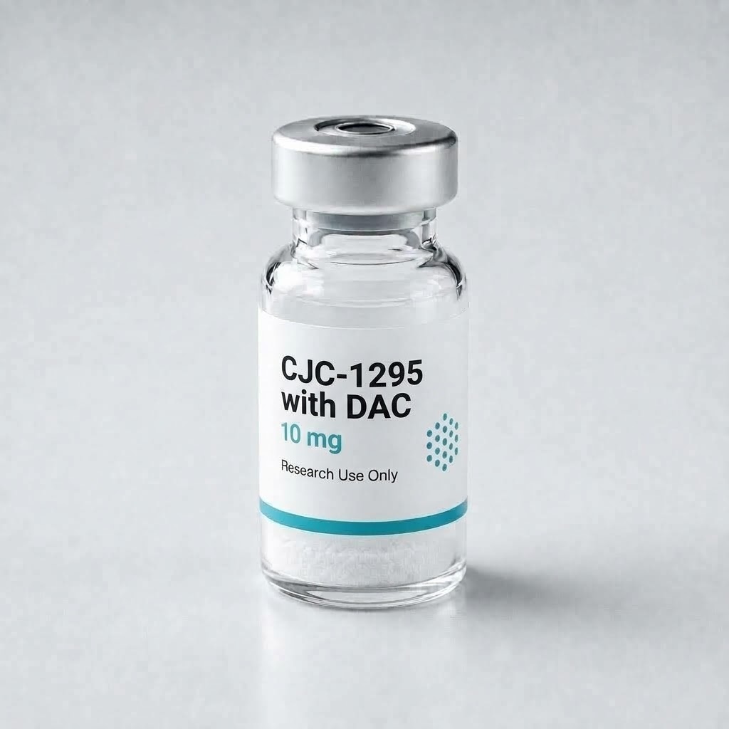 Research vial labelled CJC-1295 with DAC 10 mg