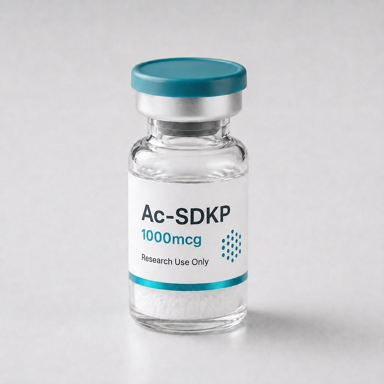 Ac-SDKP (TB-500 Fragment 1-4) vial, mock product photograph