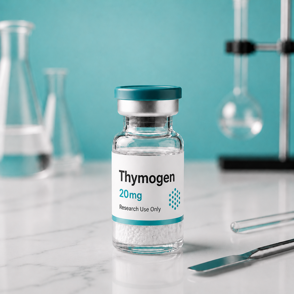 Thymogen, mock product photograph