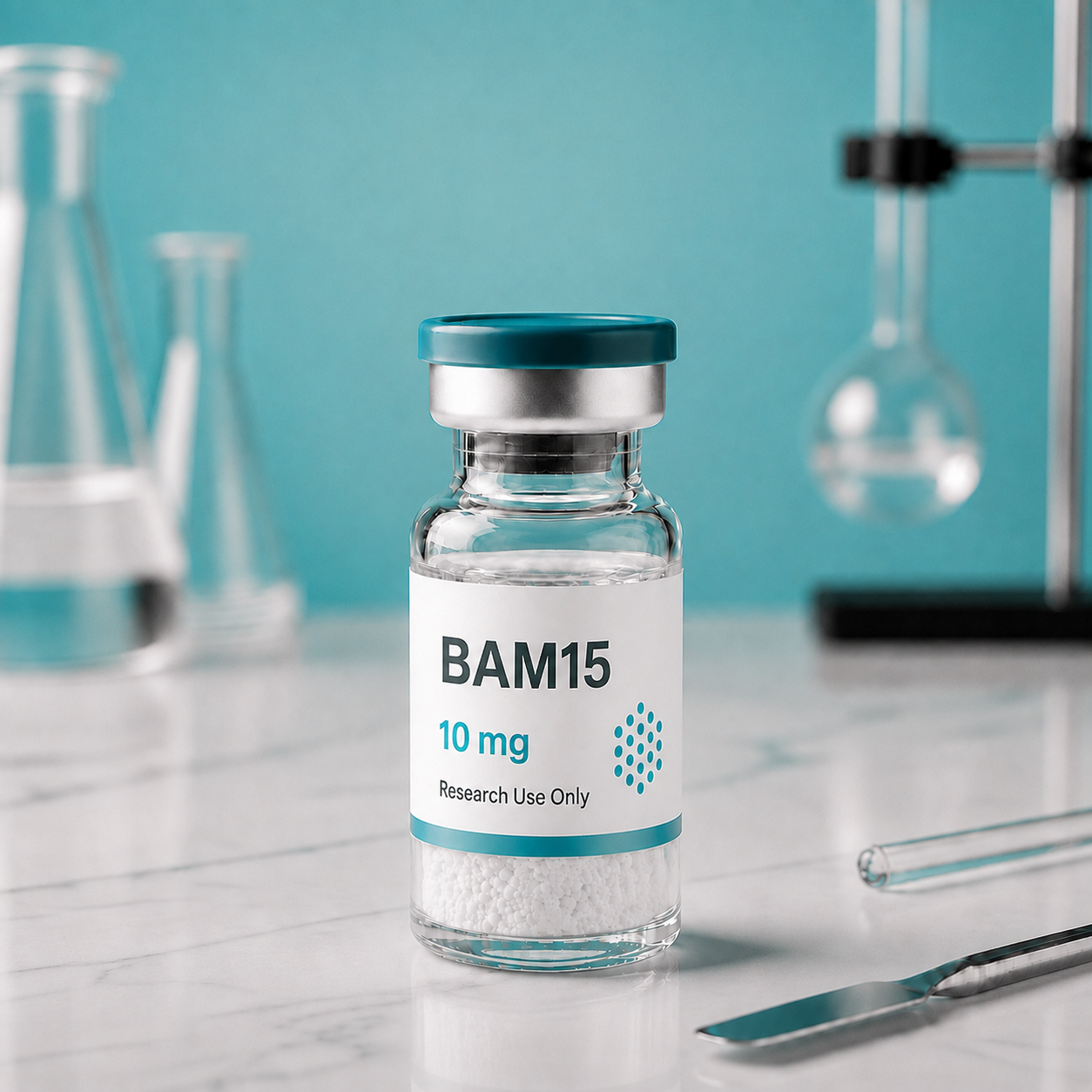 BAM15, mock product photograph