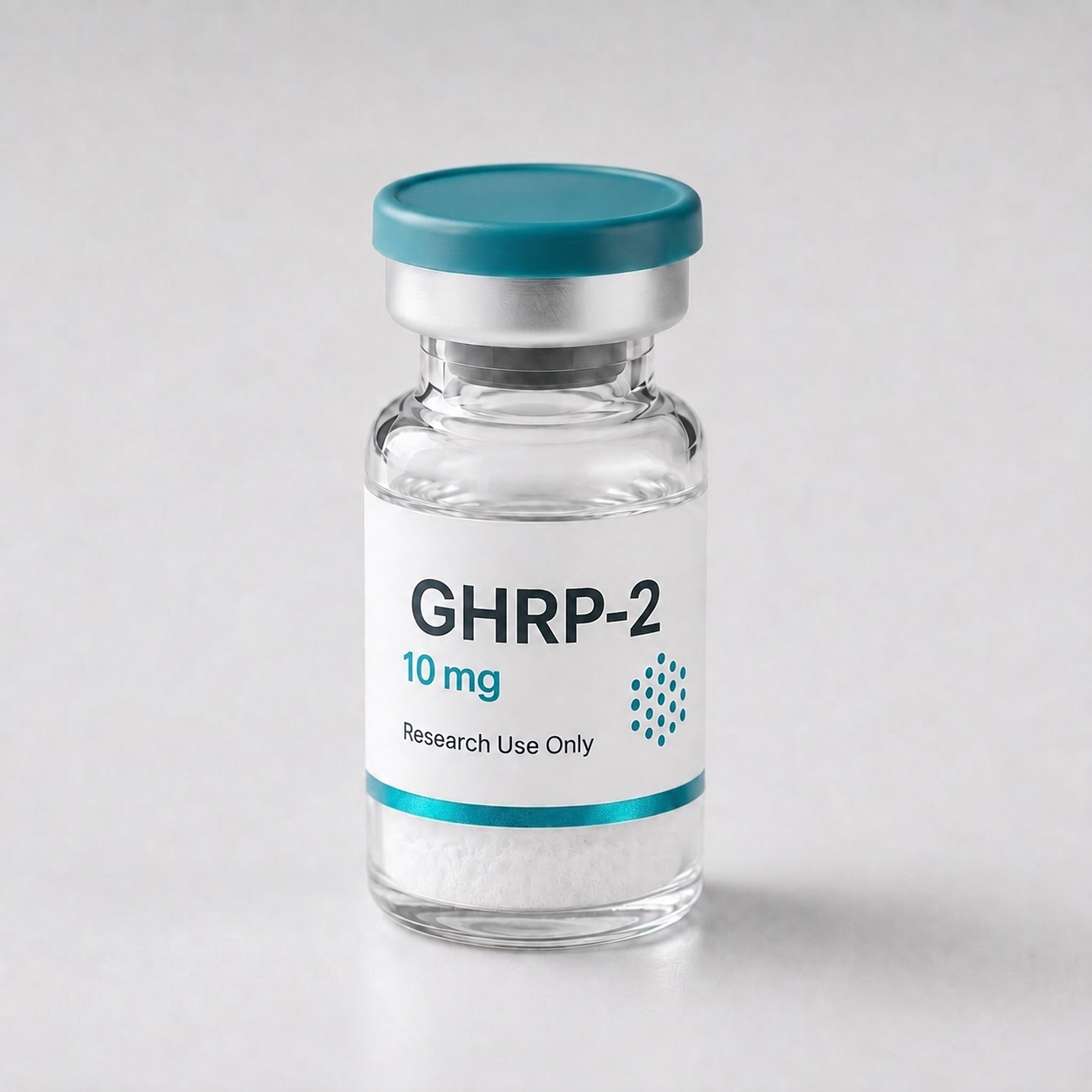 GHRP-2 vial, mock product photograph