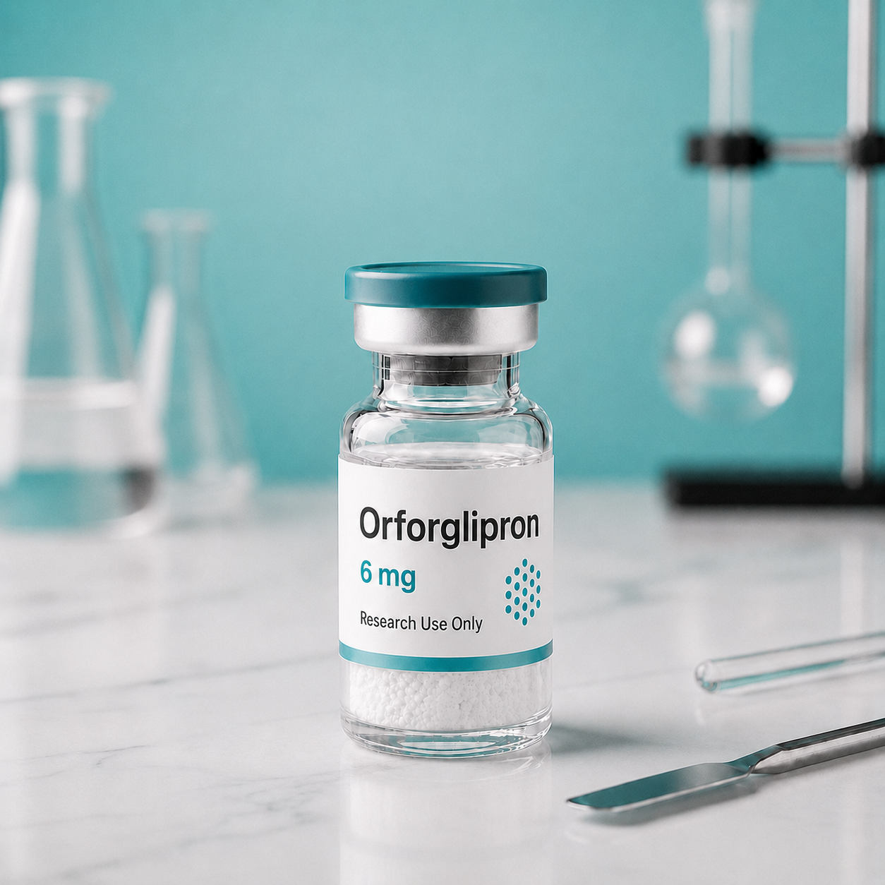 Orforglipron, mock product photograph