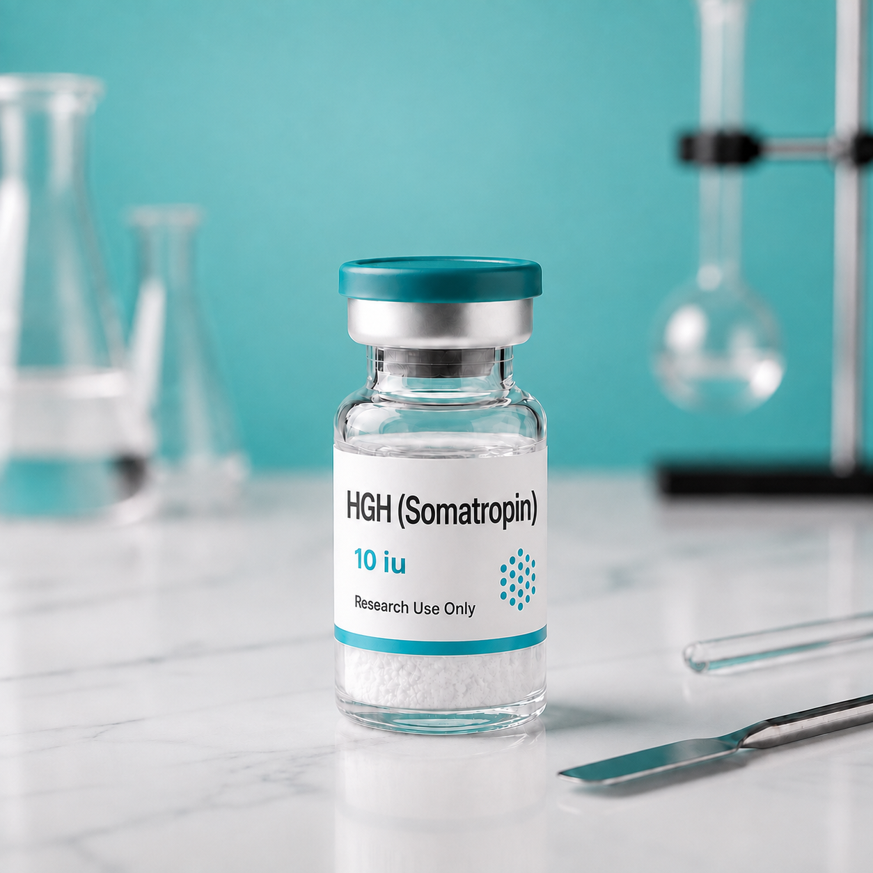 HGH (Somatropin), mock product photograph