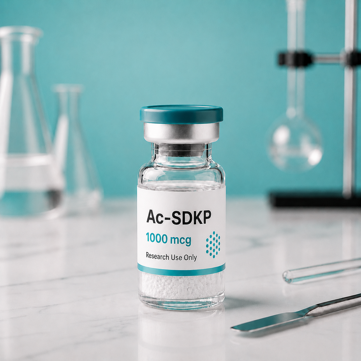 Ac-SDKP (TB-500 Fragment 1-4), mock product photograph