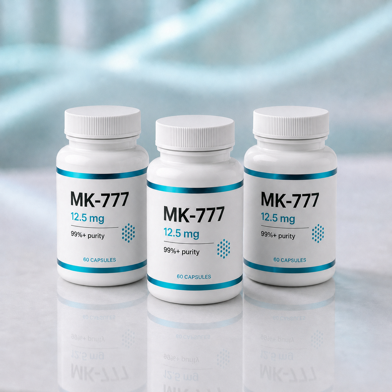MK-777, mock product photograph