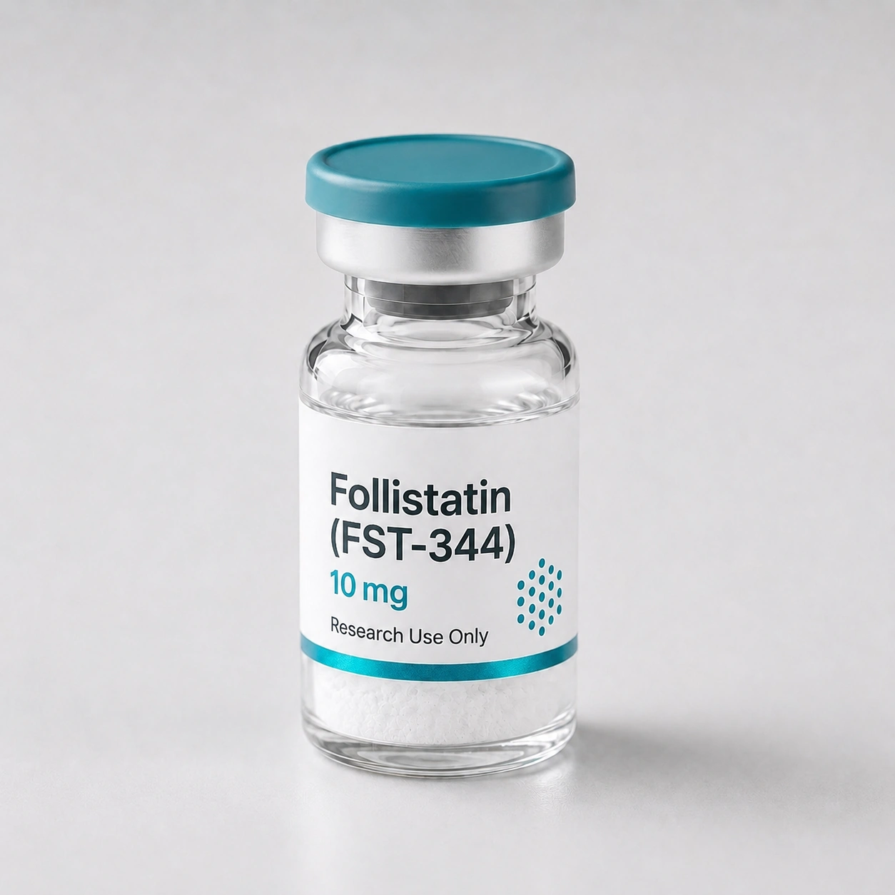 Follistatin (FST-344) vial, mock product photograph