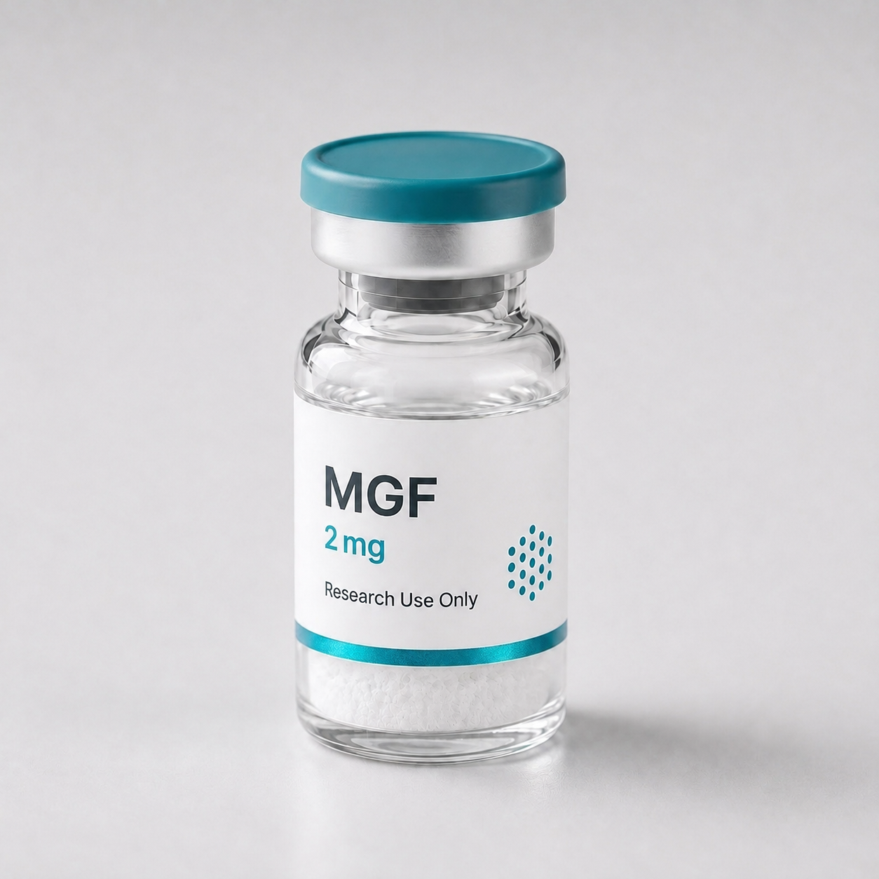 MGF (Mechano Growth Factor) vial, mock product photograph