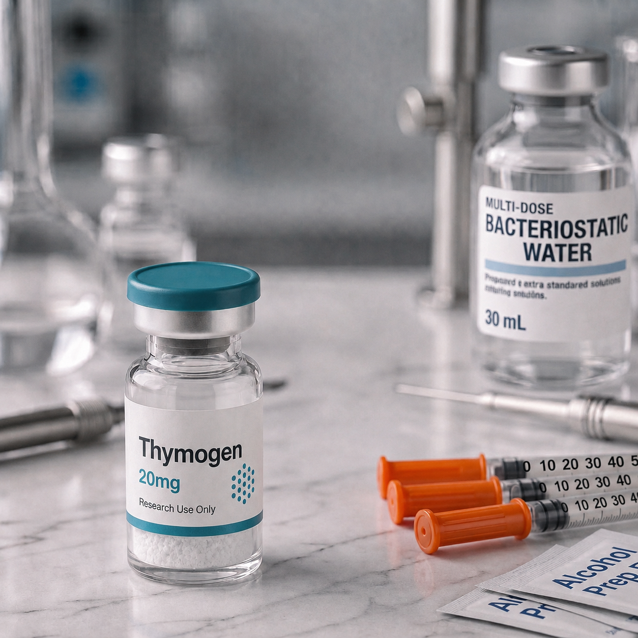 Thymogen, mock product photograph
