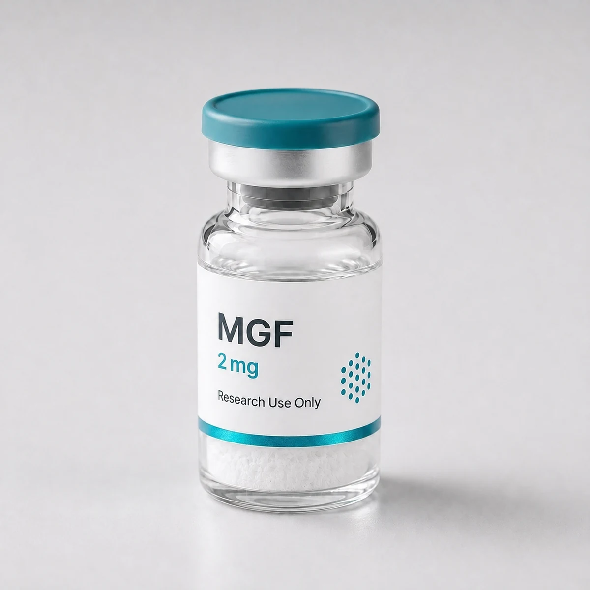 MGF (Mechano Growth Factor) vial, mock product photograph