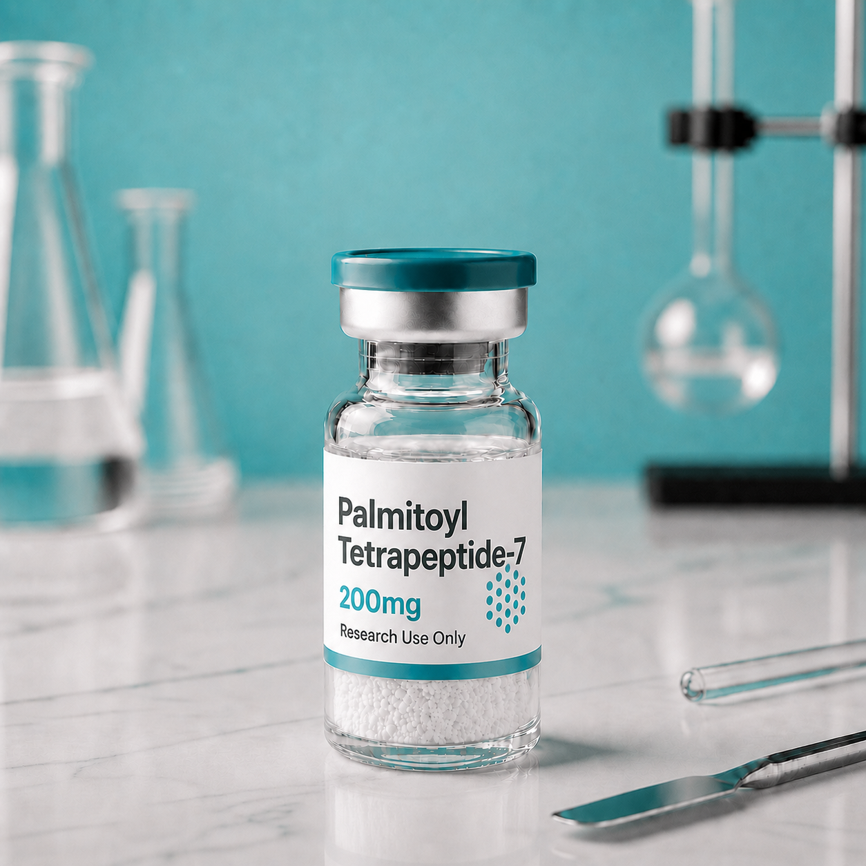 Palmitoyl Tetrapeptide-7, mock product photograph