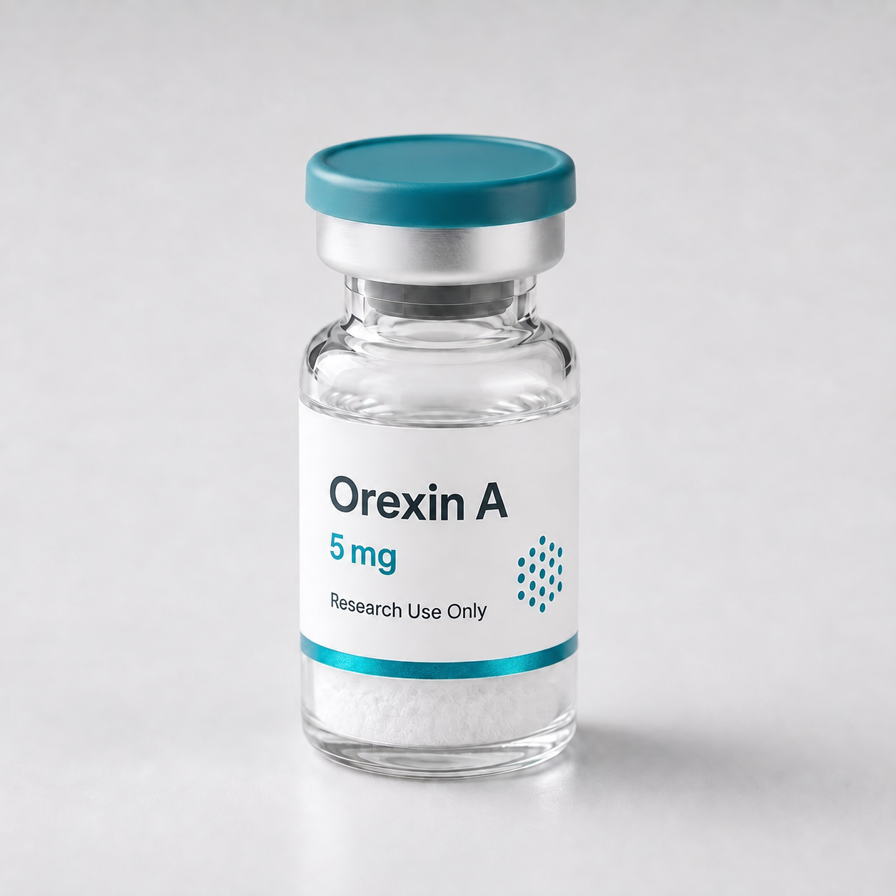 Orexin A vial, mock product photograph