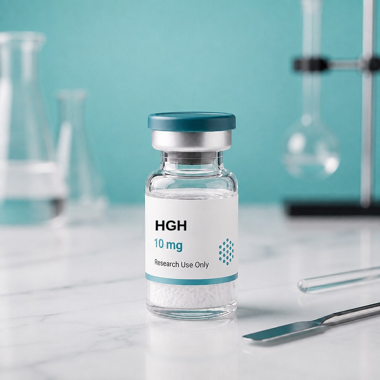 HGH (Somatropin), mock product photograph