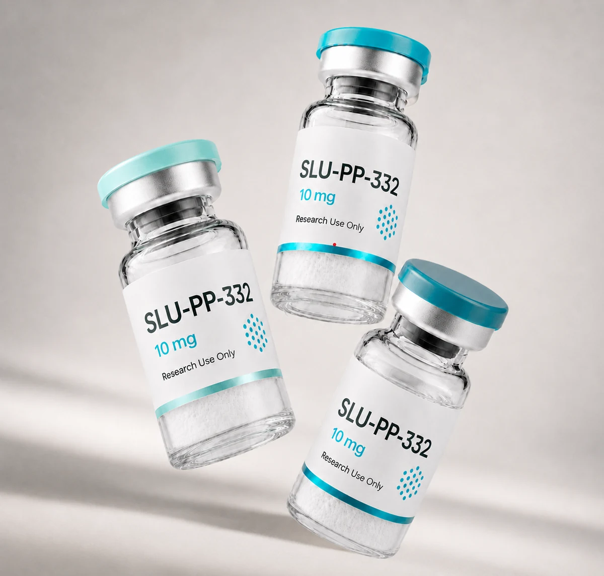 SLU-PP-332 vial, mock product photograph, view 3