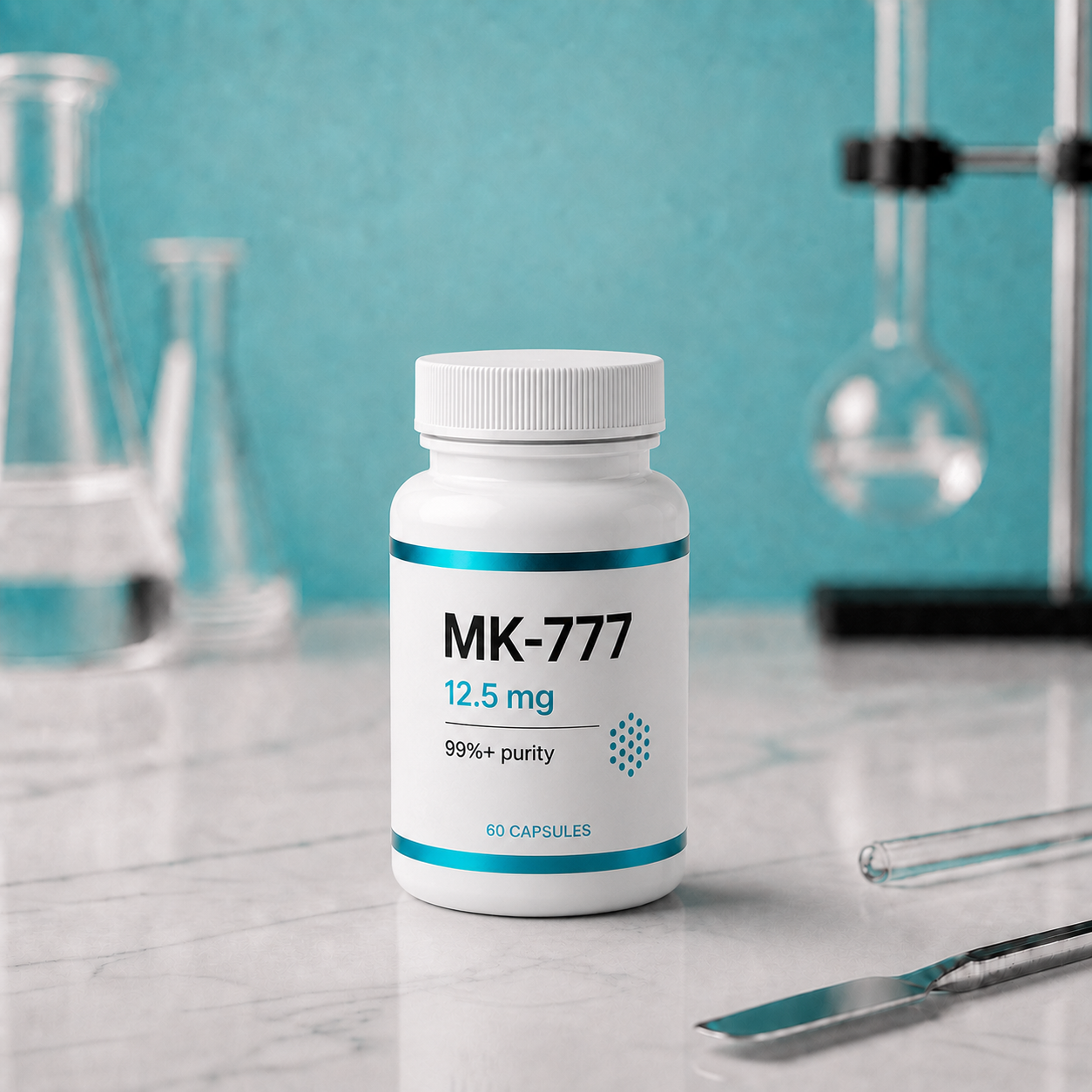 MK-777, mock product photograph