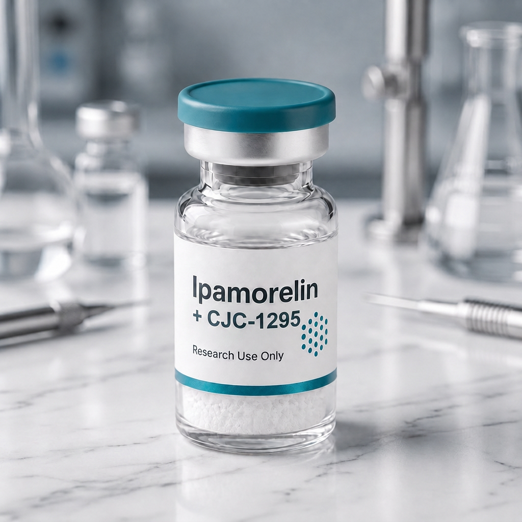Ipamorelin + CJC-1295 (no DAC) blend vial
